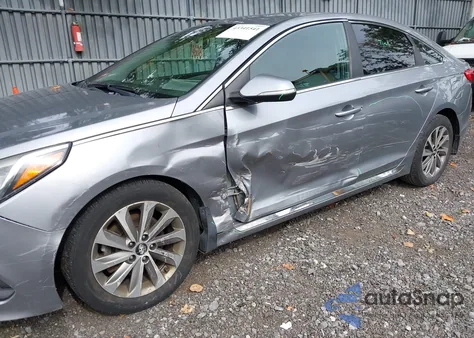 2017 Hyundai Sonata Sport z USA, uszkodzony, nr VIN 5NPE34AF7HH452677